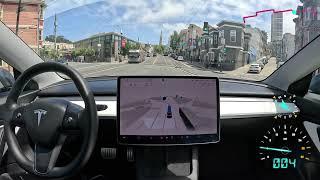 First Drive with Tesla Full Self-Driving Beta 11.4.6