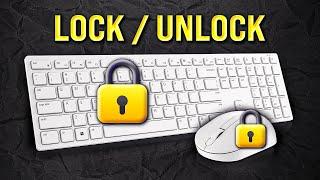 How to Lock Mouse and Keyboard in Windows 10 / 11