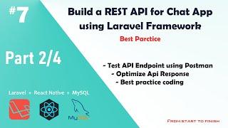 Laravel 9 Build a rest api authentication  - Build a chat app using React Native and Laravel