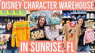 DISNEY CHARACTER WAREHOUSE Merchandise Tour in SUNRISE, FL | August 2022 | Disney Outlet Store