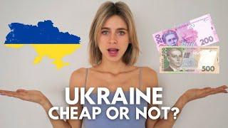 Ukraine Cost of Living During War! (Apartment, Groceries, Malls)