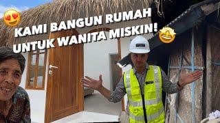 SAYA SUDAH BANGUN RUMAH UNTUK ORANG MISKIN! Nenek kaget gembira! 