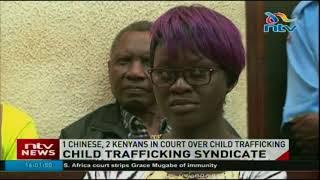 1 Chinese, 2 Kenyans in court over child trafficking