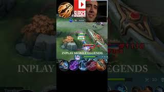 MIYA 1 V 3 GAMEPLAY | INPLAY MOBILE LEGENDS #shorts #miyabestbuild #mlbb