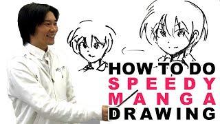 MANGA SENPAI [13] How to Draw Faster | How to make manga by Japanese manga-ka