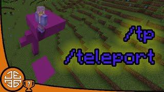 How To Use '/tp' or '/teleport' Commands In Minecraft Bedrock