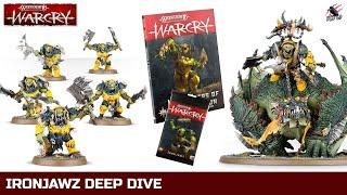 WARCRY IRONJAWZ DEEP DIVE - WARCRY WARBAND - Proxies, Prices, Fighter Cards & Abilities