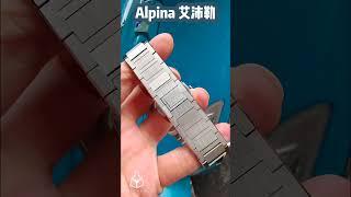 Alpina Watches Alpiner Collection 藍面剛帶 #watch #alpina #dxmwatch #watchlabtw