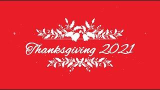 2021 Virtual Thanksgiving Celebration | Carinya Tamworth