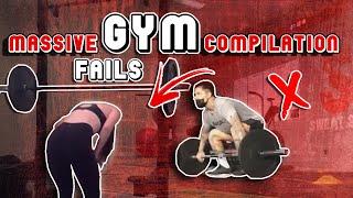 MASSIVE GYM FAILS Compilation  Best Gym Fails 2020  Try Not To Laugh Challenge part 23