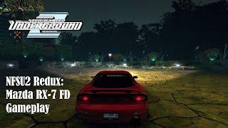 NFSU2 Redux Gameplay | RX-7 FD | Graphics Mod