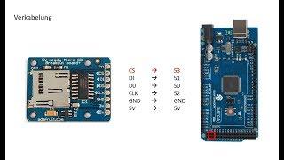 Folge 06 : Arduino + Micro SD Card Breakout Board + Daten loggen + Daten auswerten