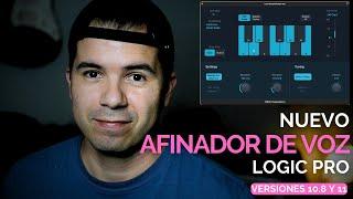 Nuevo afinador de Logic Pro | Versiones 10.8 y 11