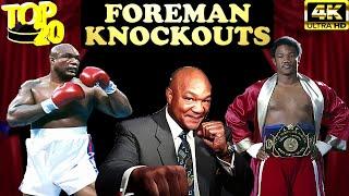 TOP 20 George Foreman Best Knockouts | The Biggest Puncher Highlights Full HD