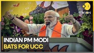 Indian PM Modi pitches for Uniform Civil Code in poll-bound Madhya Pradesh | WION News