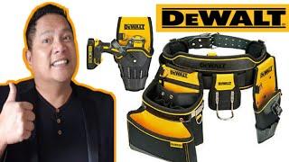 DEWALT CARPENTER UTILITY TOOL BELT SET || DWST1-7552 TOOL APRON