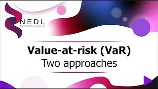 Value-at-risk (VaR) - variance-covariance and historical simulation methods (Excel) (SUB)
