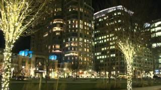 Photos of Reston Town Center at Night Before Christmas