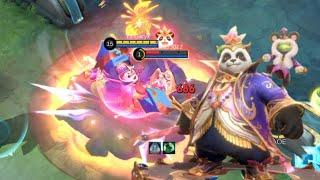 GAMEPLAY AKAI FREE ANNIVERSARY SKIN || AKAI NEW SKIN MOBILE LEGENDS | MOBILE LEGENDS NEW SKIN