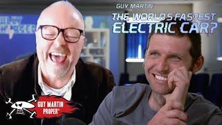 Guy meets Fully Charged's Robert Llewellyn | Guy Martin Proper EXCLUSIVE