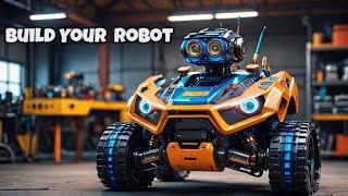 Best DIY Robot  of 2025 | DIY 3D printed  Arduino Robot | How to build a 4WD Robot from scratch