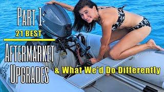 21 Best Catamaran Aftermarket Upgrades & What We'd Do Differently || Part 1