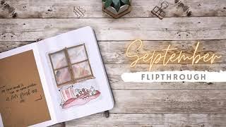 Cozy Autumn Vibes | September 2020 Bullet Journal Flipthrough