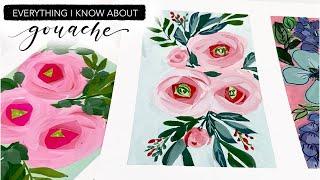 Everything I Know About Gouache: For Beginners