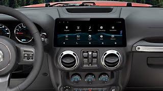 Road Top 12.3" Android Display Installation Demo for Jeep Wrangler JK 2011-2017