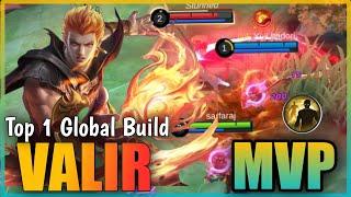 Valir Best Build And Emblem 2024 Original Server -Build Top 1 Global Valir ~Mobile Legends(MLBB)