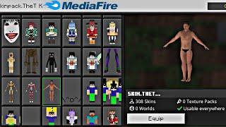 SKIN PACK 4d§5d MINECRAFT WINDOWS AND IOS #minecraft