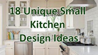 18 Unique Small Kitchen Design Ideas - DecoNatic