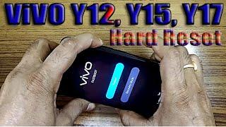 ViVO Y12, Y15, Y17 Hard Reset