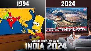 India in 2024 Simpsons FUTURE PREDICTION India Would... (You Won't Believe It!)