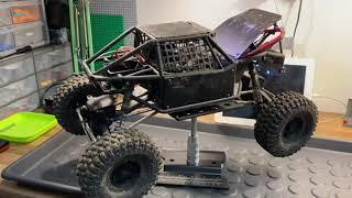 Axial Capra 4 wheel steering mod