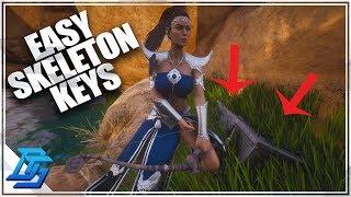 HOW TO EASILY KILL WORLD BOSSES, EASY SKELETON KEYS! - Conan Exiles Gameplay - Mounts Update- Part 9