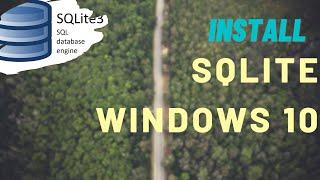 How to Install sqlite3 on Windows 10 64 bit Step by Step 2020.