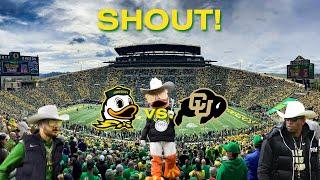 SHOUT! Oregon vs. Colorado - 9/23/2023