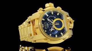 Оригинальные часы Invicta 25209 Zeus Magnum Gold Swiss Movement 200 Метров Обзор