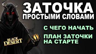 ЗАТОЧКА в BDO. Подробный гайд для новичков. Как точиться в БДО (Black Desert)