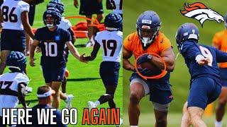 The Denver Broncos 2nd PADDED Training Camp Showcased The QB1... | Broncos Training Camp News |