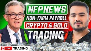 Crypto & Gold Live Trading || 7 March || The Trade Room -  Mayank Raj