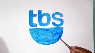 How to draw the TBS TV channel logo