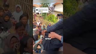 Momen anak" didesa tak ingin ditinggal pergi oleh para mahasiswa KKN #shorts #viral