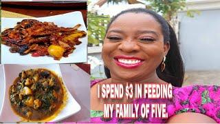 CAN #1500  $3 FEED MY FAMILY OF FIVE IN PORT HARCOURT $SisiYemmieTV #cookwith1500 | #uchenwezi