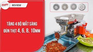 Máy xay thịt công nghiệp ATS-TS102: xay đa năng, độ nhuyễn linh động