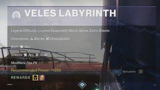 Veles Labyrinth is the WORST Lost Sector now... | Walkthrough (Master) 3min 39seconds