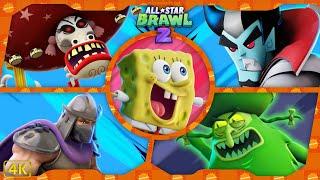 Nickelodeon All-Star Brawl 2 ⁴ᴷ Boss Rush (Spongebob gameplay)