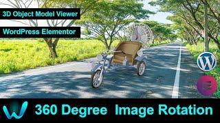 3D Object/Model Viewer, 360 Degree Image Rotation, 3D Product WordPress Elementor | WWEngineer