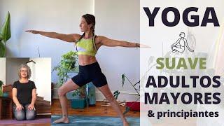 Yoga Suave Para Personas Con Poca Movilidad | clase completa para aumentar flexibilidad y movilidad